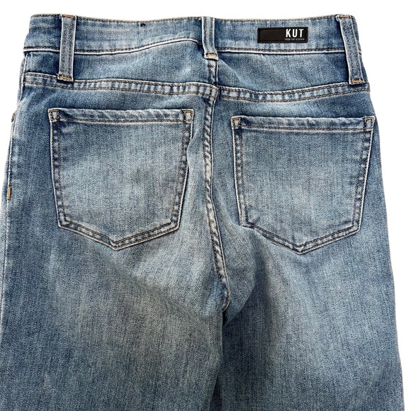 Kut from the Kloth Charlotte Fab Ab Culotte High Rise-Size 00 - Picture 4 of 7